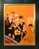 Grammy 2007 Embellished with Remarque Limited Edition Print by Todd White - 1 Grammy 2007 Embellished with Remarque Limited Edition Print by Todd White - 1