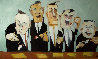 Power Lunch 2000 24x36 Huge Original Painting by Todd White - 0
