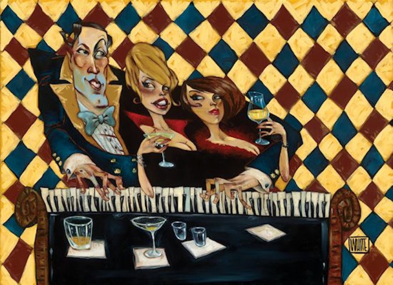 Who's Glamouring Who 2013 Embellished Limited Edition Print by Todd White