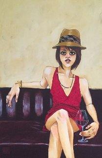 Temporary Remedy 2009 50x38 Original Painting - Todd White Temporary Remedy 2009 50x38 Original Painting - Todd White