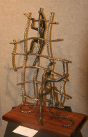 Striving Bronze Sculpture 2000 26 in Sculpture by Tolla Inbar - 1 Striving Bronze Sculpture 2000 26 in Sculpture by Tolla Inbar - 1