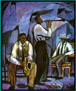 Jammin 1991 Limited Edition Print - William Tolliver Jammin 1991 Limited Edition Print - William Tolliver