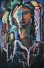 Woman Deep in Thought 1989 Limited Edition Print by William Tolliver - 0 Woman Deep in Thought 1989 Limited Edition Print by William Tolliver - 0