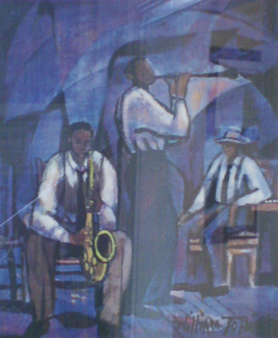 Jammin' 1991 Limited Edition Print by William Tolliver