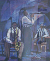 Jammin' 1991 Limited Edition Print by William Tolliver - 0 Jammin' 1991 Limited Edition Print by William Tolliver - 0