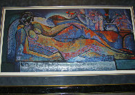 Reclining Nude 1993 Limited Edition Print by William Tolliver - 2 Reclining Nude 1993 Limited Edition Print by William Tolliver - 2