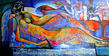 Reclining Nude 1993 Limited Edition Print - William Tolliver