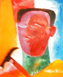 Carpenters 30x34 Original Painting - William Tolliver Carpenters 30x34 Original Painting - William Tolliver