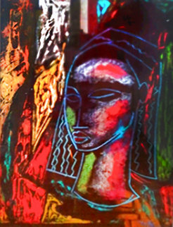 Janease 1998 41x31 Original Painting - William Tolliver Janease 1998 41x31 Original Painting - William Tolliver