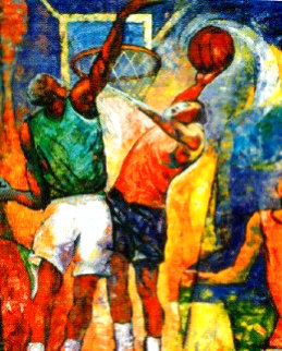 Slam Dunk AP Limited Edition Print - William Tolliver Slam Dunk AP Limited Edition Print - William Tolliver