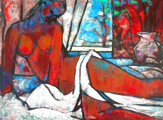 Ascending Nude Limited Edition Print by William Tolliver