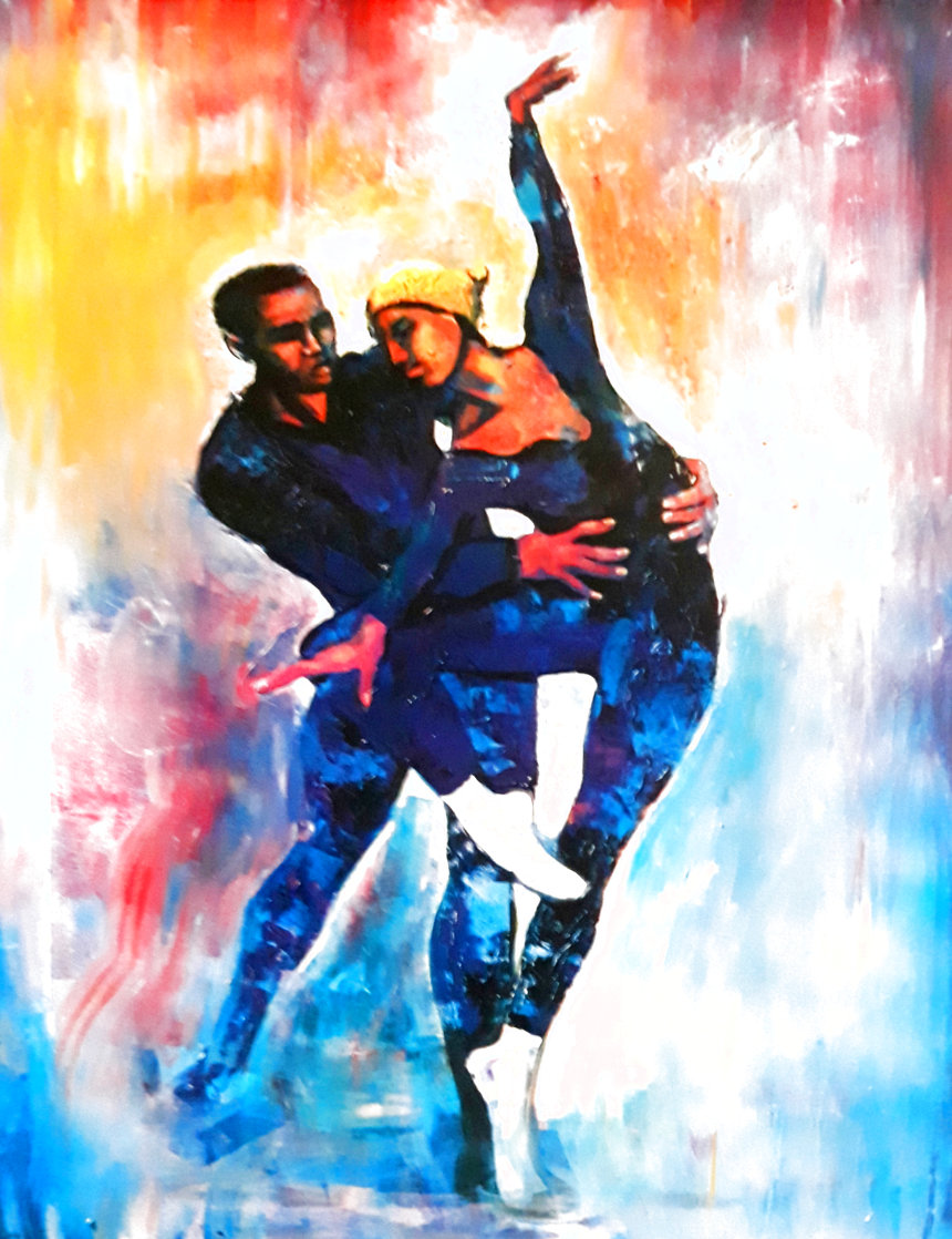 Dancers Limited Edition Print by William Tolliver Dancers Limited Edition Print by William Tolliver