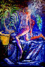 Josephine 1991 74x51 - Huge Mural Size - Josephine Baker Original Painting by William Tolliver - 0