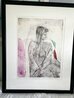 Sitting Nude AP Limited Edition Print by William Tolliver - 1