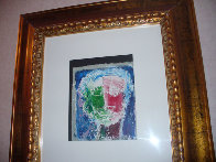 Untitled Oil on Paper 1995 10x8 Original Painting by William Tolliver - 1 Untitled Oil on Paper 1995 10x8 Original Painting by William Tolliver - 1