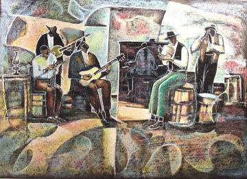 Jug Band Limited Edition Print - William Tolliver Jug Band Limited Edition Print - William Tolliver
