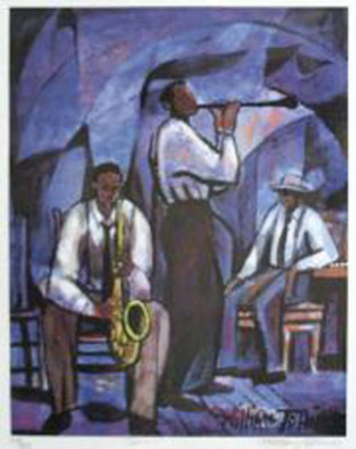 Jammin 1996 Limited Edition Print by William Tolliver