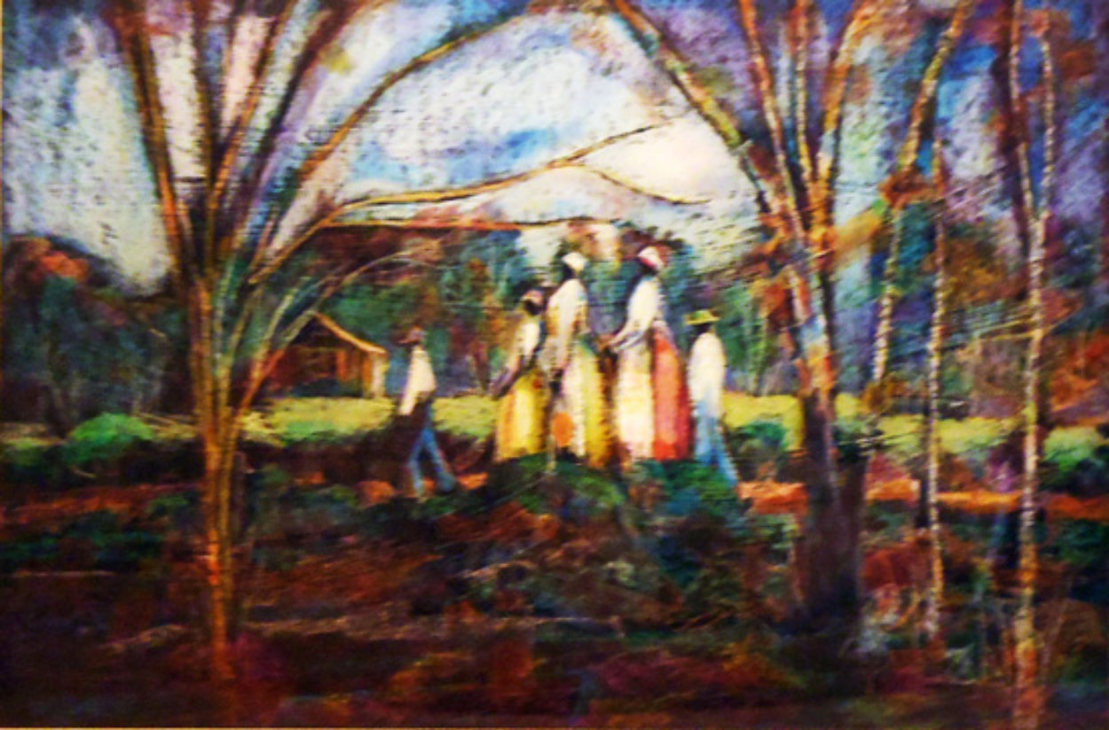 Walk to Church Limited Edition Print by William Tolliver Walk to Church Limited Edition Print by William Tolliver