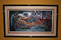Reclining Nude 1992 Limited Edition Print by William Tolliver - 1