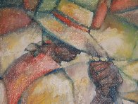 Untitled (Field Workers) 36x24 Original Painting by William Tolliver - 6 Untitled (Field Workers) 36x24 Original Painting by William Tolliver - 6