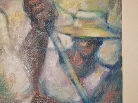 Untitled (Field Workers) 36x24 Original Painting by William Tolliver - 7 Untitled (Field Workers) 36x24 Original Painting by William Tolliver - 7