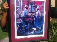 Afternoon Checkers Limited Edition Print by William Tolliver - 2