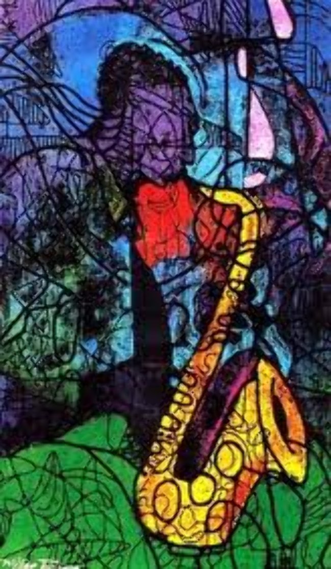 Sax Limited Edition Print by William Tolliver