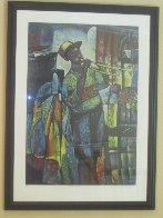 Learning to Play 1996 Limited Edition Print by William Tolliver - 1