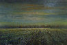 Perifields 1987 27x39 Huge Painting Original Painting by William Tolliver - 2
