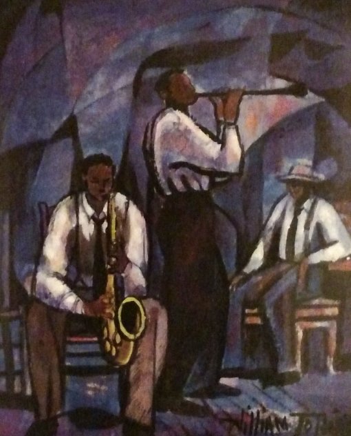 Jammin  1989 Limited Edition Print by William Tolliver