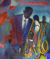 Smokin 1991 Limited Edition Print by William Tolliver - 0 Smokin 1991 Limited Edition Print by William Tolliver - 0