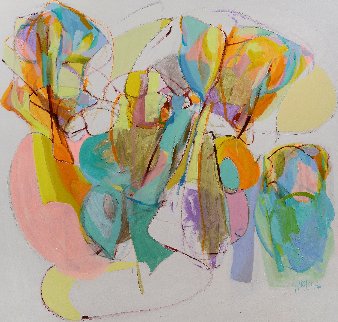 Epiphany 2019 67x71 Original Painting - Gabriela Tolomei Epiphany 2019 67x71 Original Painting - Gabriela Tolomei