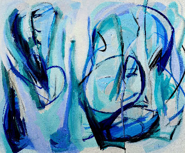 Vacuity 2020 46x54 Original Painting - Gabriela Tolomei Vacuity 2020 46x54 Original Painting - Gabriela Tolomei