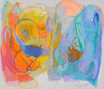 Depth of Everything 2017 54x61 Original Painting - Gabriela Tolomei Depth of Everything 2017 54x61 Original Painting - Gabriela Tolomei