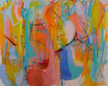 Celestial Love 2019 53x65 Super Huge Original Painting - Gabriela Tolomei Celestial Love 2019 53x65 Super Huge Original Painting - Gabriela Tolomei