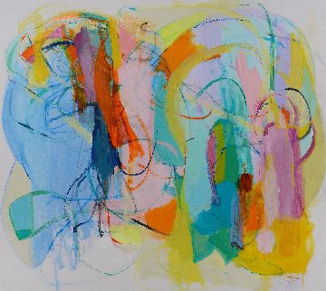 Unveiled Space 2017 55x61 Super Huge Original Painting - Gabriela Tolomei Unveiled Space 2017 55x61 Super Huge Original Painting - Gabriela Tolomei