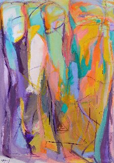 Sphinxes 2015 58x42 Super Huge Original Painting - Gabriela Tolomei Sphinxes 2015 58x42 Super Huge Original Painting - Gabriela Tolomei