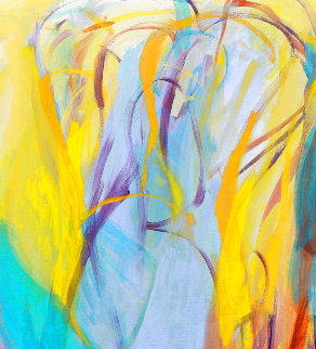 Acquired Wisdom 2015 68x56 Original Painting - Gabriela Tolomei Acquired Wisdom 2015 68x56 Original Painting - Gabriela Tolomei
