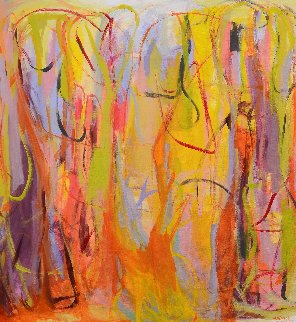 Dreaming Sunset 2015 53x57 Super Huge Original Painting - Gabriela Tolomei Dreaming Sunset 2015 53x57 Super Huge Original Painting - Gabriela Tolomei