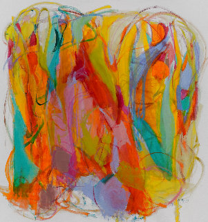 Ludica Divinity 2016 56x52 Super Huge Original Painting - Gabriela Tolomei Ludica Divinity 2016 56x52 Super Huge Original Painting - Gabriela Tolomei