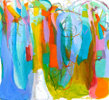 Welcome 2016 58x63 Original Painting - Gabriela Tolomei Welcome 2016 58x63 Original Painting - Gabriela Tolomei