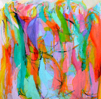 Dance 2016 50x50 Original Painting - Gabriela Tolomei Dance 2016 50x50 Original Painting - Gabriela Tolomei