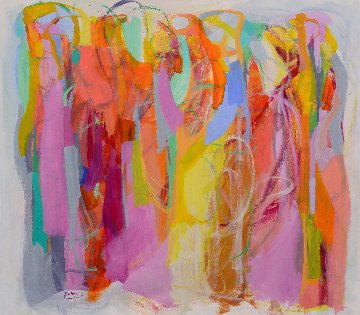 Illuminated 2016 52x57 Super Huge Original Painting - Gabriela Tolomei Illuminated 2016 52x57 Super Huge Original Painting - Gabriela Tolomei