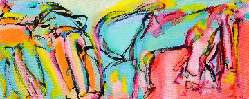 Nice Ride 2013 19x42 Original Painting - Gabriela Tolomei Nice Ride 2013 19x42 Original Painting - Gabriela Tolomei