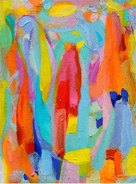 Unveiled Spaces II 2019 15x12 Original Painting by Gabriela Tolomei