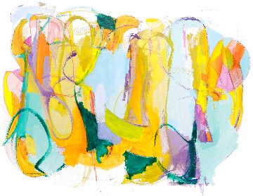 Silence of Truth 2017 70x93 Super Huge Original Painting - Gabriela Tolomei Silence of Truth 2017 70x93 Super Huge Original Painting - Gabriela Tolomei