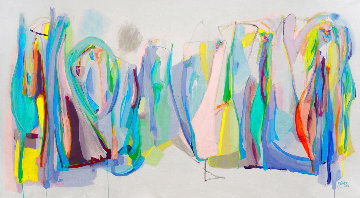 Road of Mysteries 2020 40x70 Huge Original Painting - Gabriela Tolomei Road of Mysteries 2020 40x70 Huge Original Painting - Gabriela Tolomei