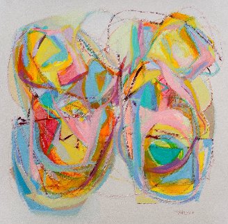 Código Mariposa 2021 45x45 Super Huge Original Painting - Gabriela Tolomei Código Mariposa 2021 45x45 Super Huge Original Painting - Gabriela Tolomei