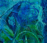 Emerald Code 2022 43x43 Huge Original Painting by Gabriela Tolomei - 1