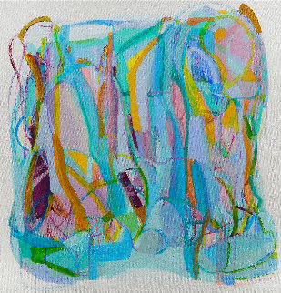 Voice of Silence 2022 50x49 Huge Original Painting - Gabriela Tolomei Voice of Silence 2022 50x49 Huge Original Painting - Gabriela Tolomei